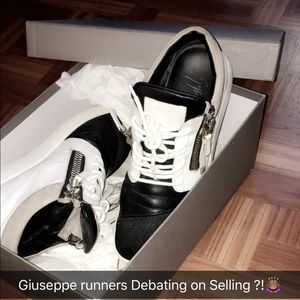 Giuseppe low top trainers